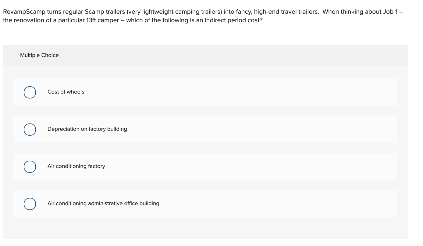 - Fabrication and Assembly. RevampScamp started, completed, and sold only two trailers