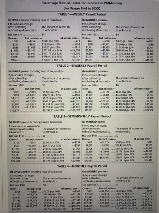 Smith has gross earnings of $9,512.15 monthly. She is single and has
