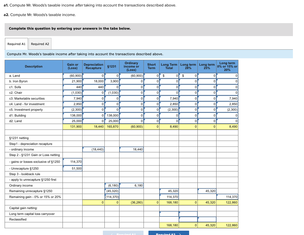  Comprehensive Problem 11-73(LO 11-1, LO 11-2, LO 11-3, LO 11-4, LO