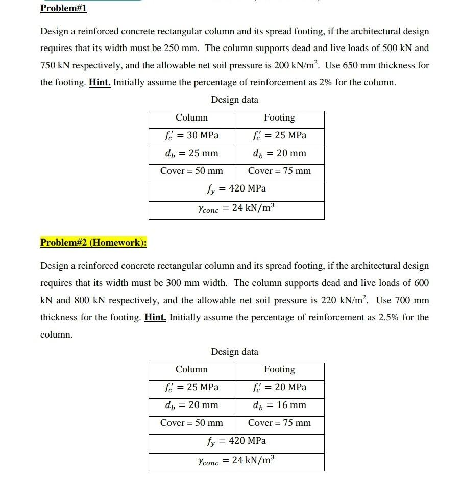 I want a simple and clear solution with colors please Problem#1 Design