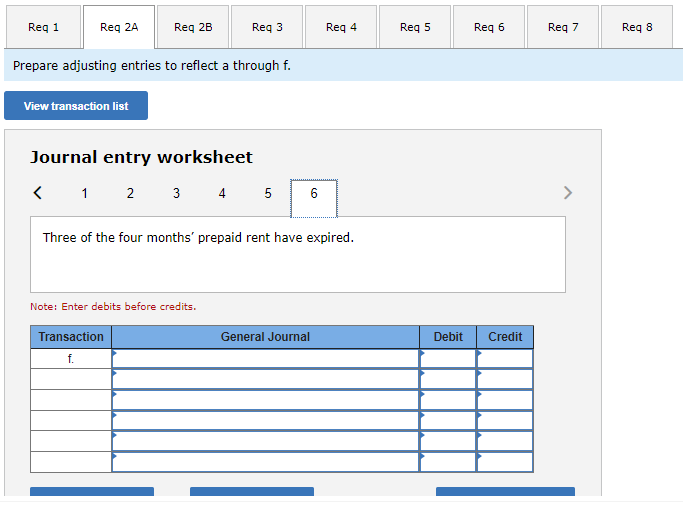 126 Computer supplies 2,545 128 Prepaid insurance 2,220 131 Prepaid rent 3,300