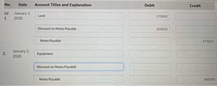 Instruments ? On January 1, 2020, Sage Company makes the two following