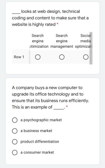  looks at web design, technical coding and content to make sure