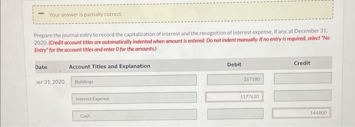 $4,380,000 at 12% payable annually to finance the construction of a new