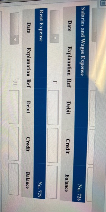 Purchased dental supplies on account from Dazzle Company $4,200. 10 Performed dental