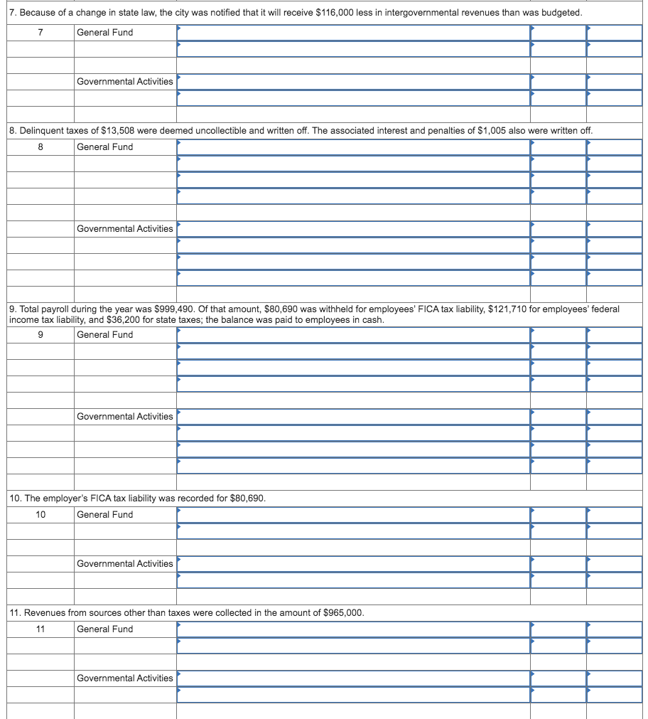 the end of its fiscal year: Credits $ Debits 476,000 601,000 $