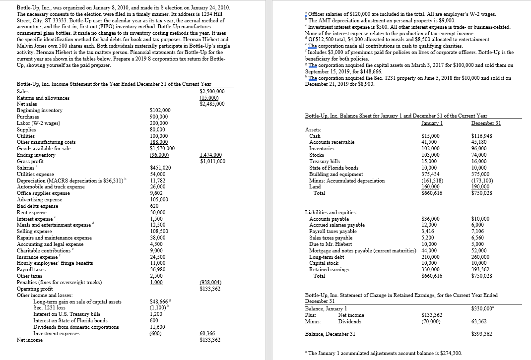So this is a taxation question. Please answer! preferably using actual