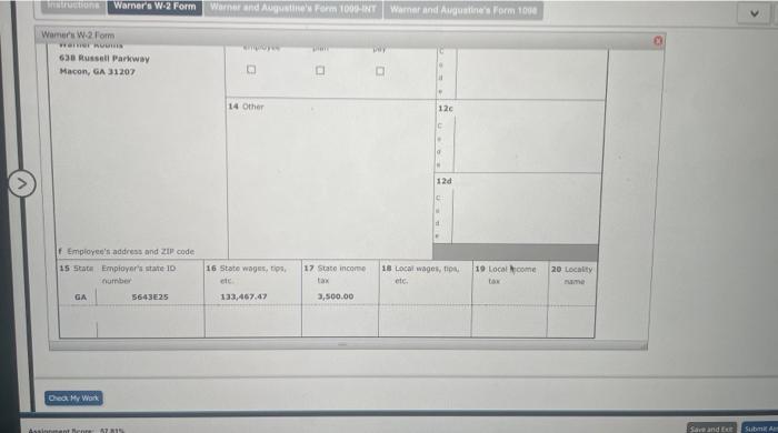 by Augustine, and 20 percent by Wamer's father. Wamer and Augustine received