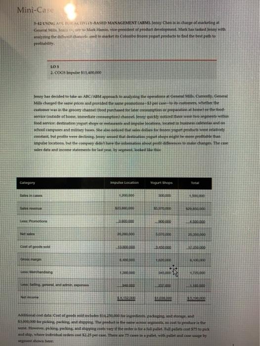  how do the two segments identified by Jenny for Colomco frozen