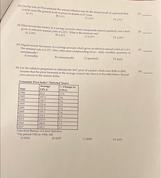 to the nearest cent 15) A-$19,200, 9 years recompounded annually A) 512.046