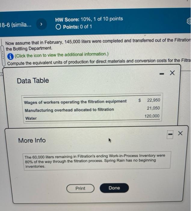 18 Prep Work Spring Rain produces premium bottled water. (Click the icon