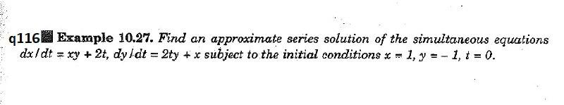 I need the answer as soon as possible q116 Example 10.27. Find
