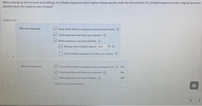 to customers on invoices are recorded using Select one: o A. the