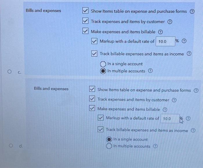 sales price associated with the service item o B. the sales price