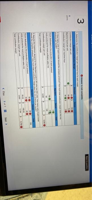 P3 Edge Company produces two models of its product with the same