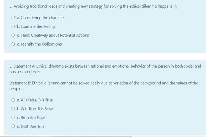  5. Avoiding traditional ideas and creating new strategy for solving the