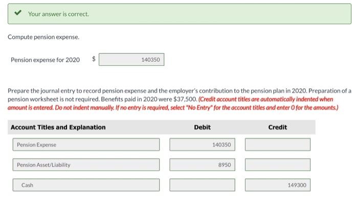 the following selected information related to its defined benefit pension plan for