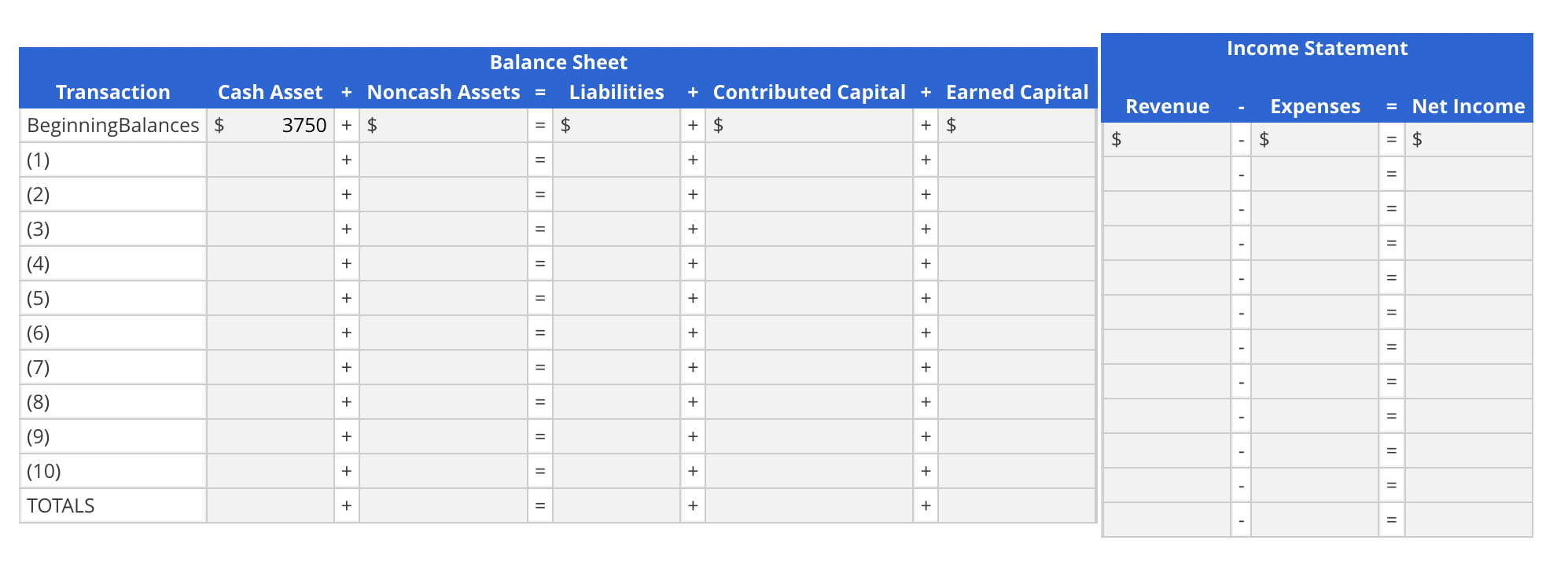 Statements Schrand Aerobics, Inc., rents studio space (including a sound system) and
