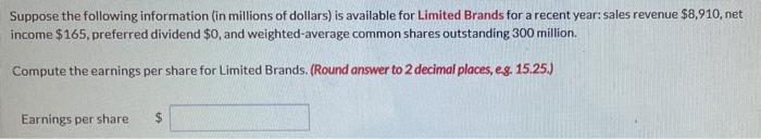 Please answer question #5, SHOWING ALL WORK ACCORDINGLY. Thank you! Suppose the