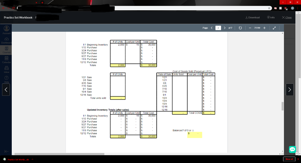 Statement of Stockholders' Equity, and a Classified Balance Sheet (don't worry about