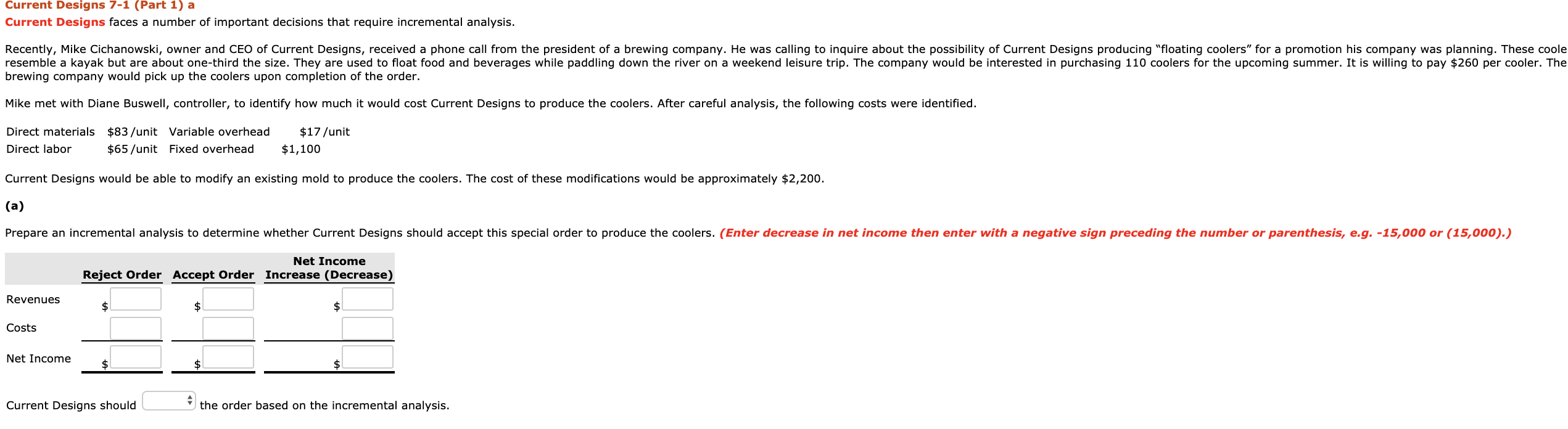  Current Designs 7-1 (Part 1) a Current Designs faces a number
