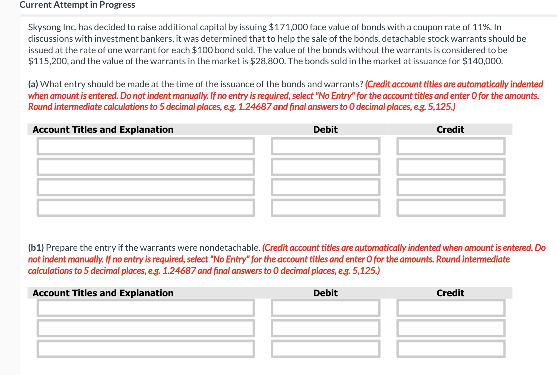 Current Attempt in Progress Skysong Inc. has decided to raise additional