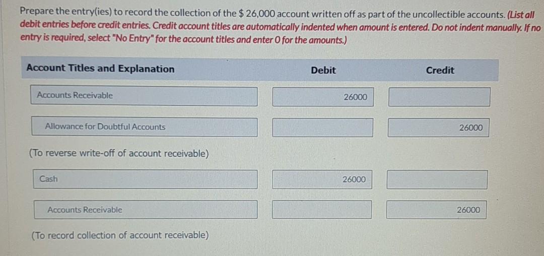 (credit). During the period, Lawn had credit sales of $ 4,258,000 with