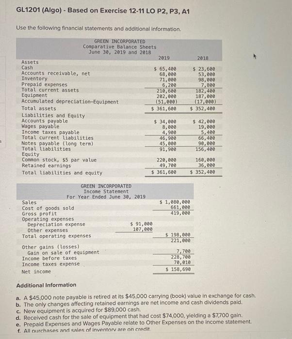 help please can I get General journal 1-13 and Direct method, indirect