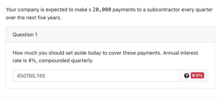 time coming up with an answer that works #1 #2 A company