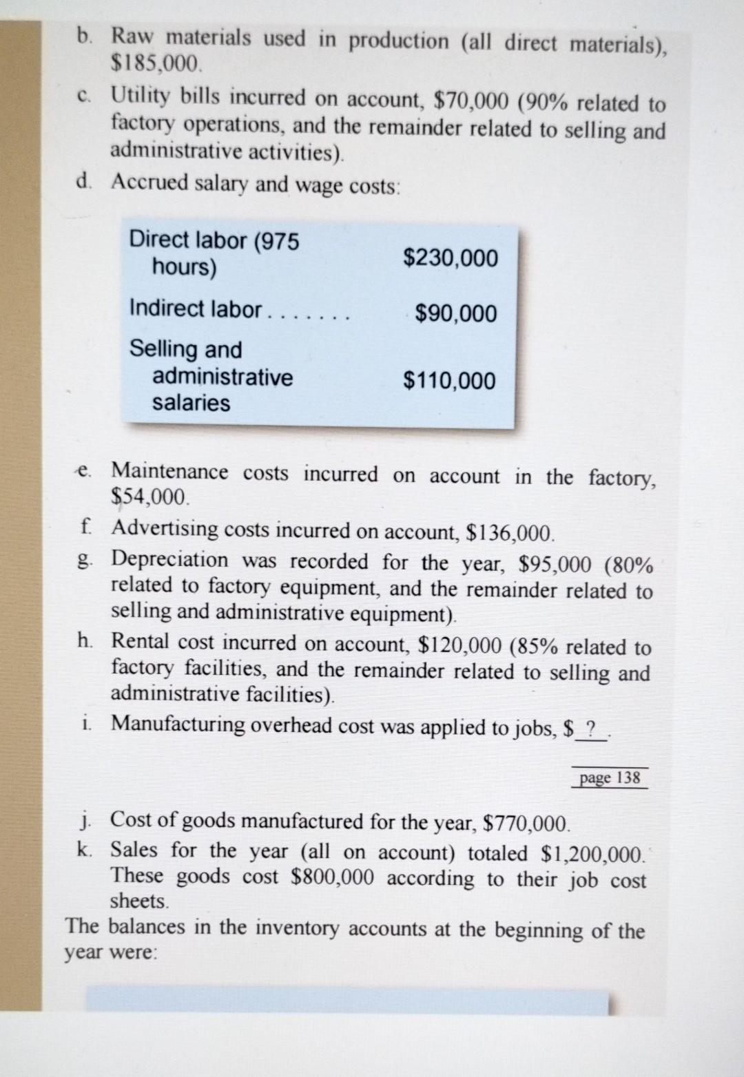 Financial Statements LO3-1, LO3-2, LO3-3, LO3-4 Froya Fabrikker A/S of Bergen, Norway,