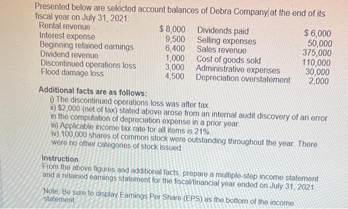 PLEASE ANSWER PARTS I, II, III, IV DOCUMENT ALL ACTIONS PLEASE!!! Presented