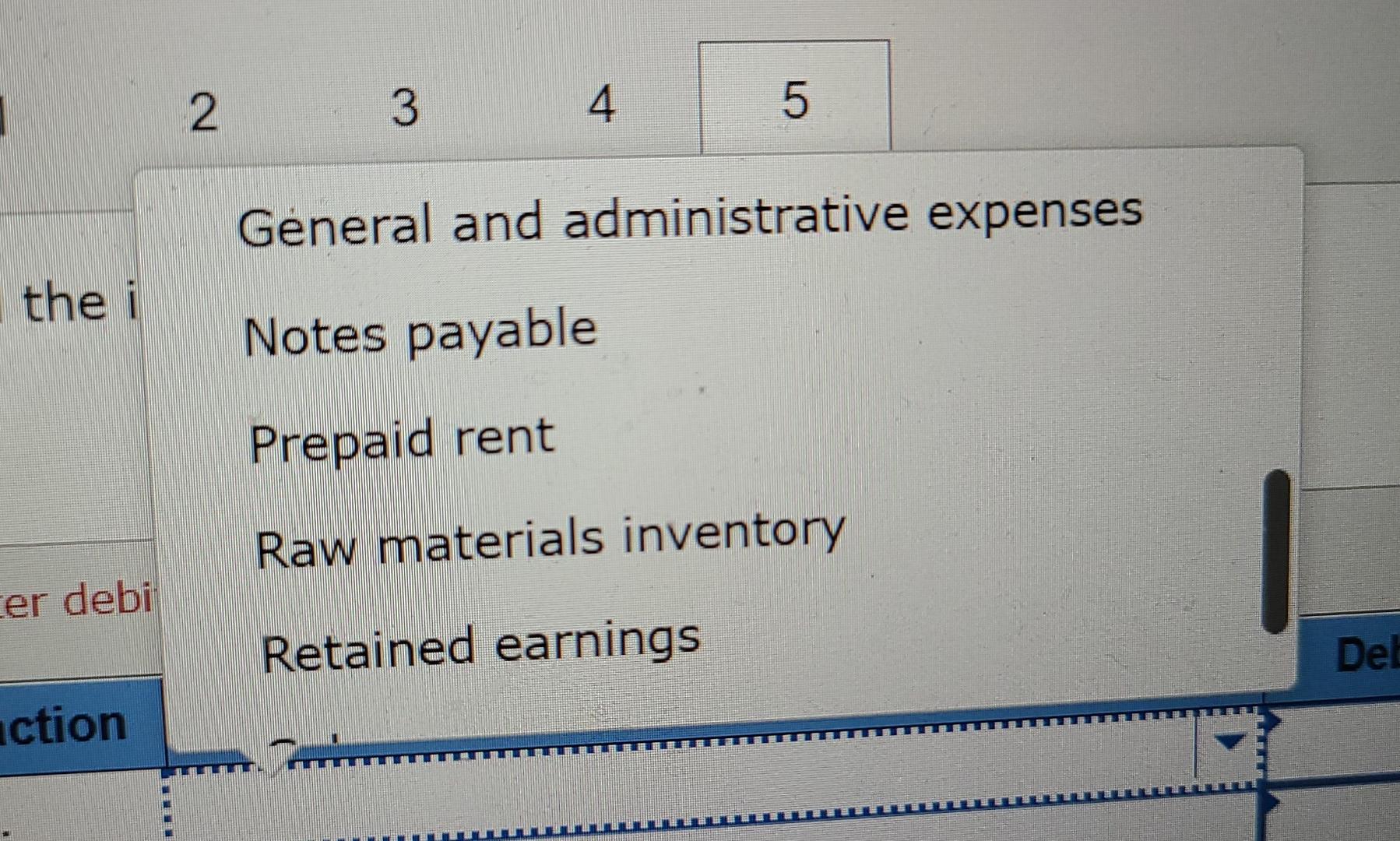 earnings (prior year) Sales Cost of goods sold Factory overhead General and