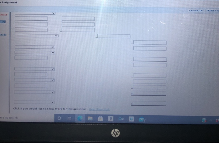 the company's records as a basis for an income statement for the