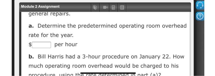 incurred for January were $70,200. Determine the > overapplied operating overhead or