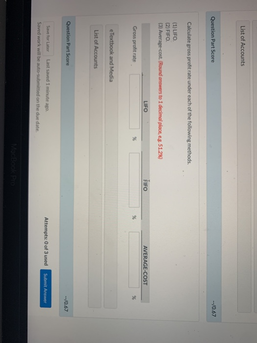 31, 2017. Windsor, Inc. uses a periodic methc for inventory. Date Oct.