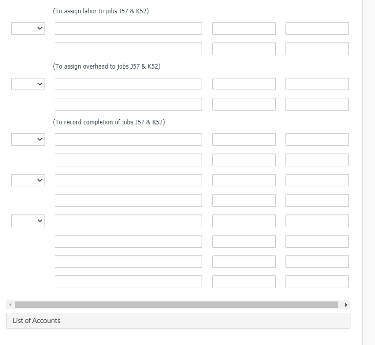 meet the specifications of the project. Using a job cost system to