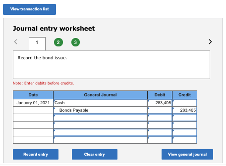 semiannual interest (LO9-5) [The following information applies to the questions displayed below.)