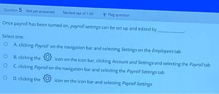 when entering the W4 information during the initial set up of a