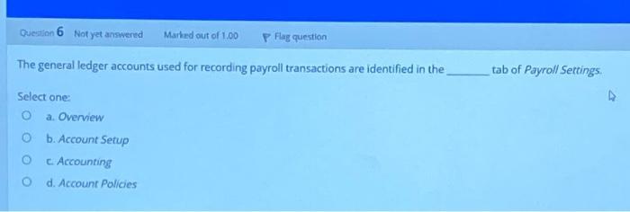 new employee? Select one: A. Address O B. Name C. Date of