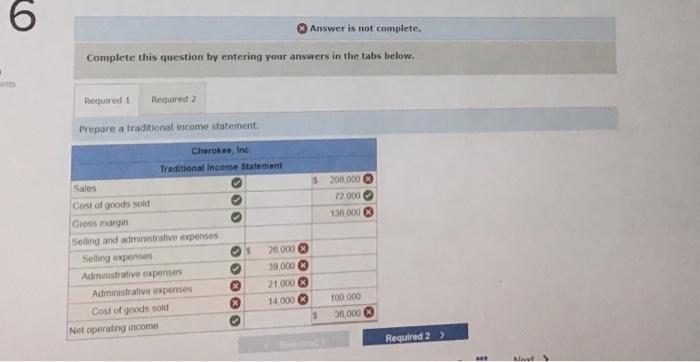 Format Income Statements (L01-6] Cherokee Inc is a merchandiser that provided the