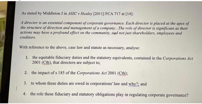 can you please help me write answer for question number 2 .