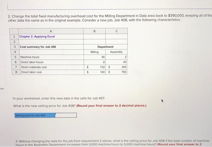 Data 4 Markup on job cost 75% 5 6 Department 7 Milling