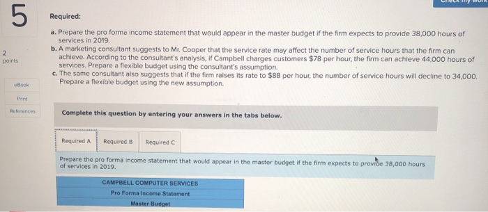 work Howard Cooper, the president of Campbell Computer Services, needs your help.