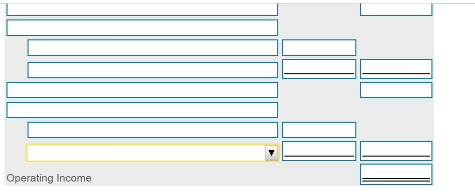 Requirement 2. Prepare an income statement using the contribution margin format. Salem,