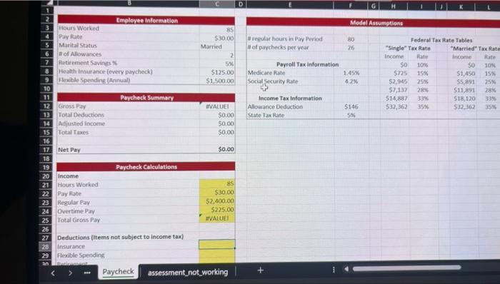  help solve step by step n excel ( DUE IN 2