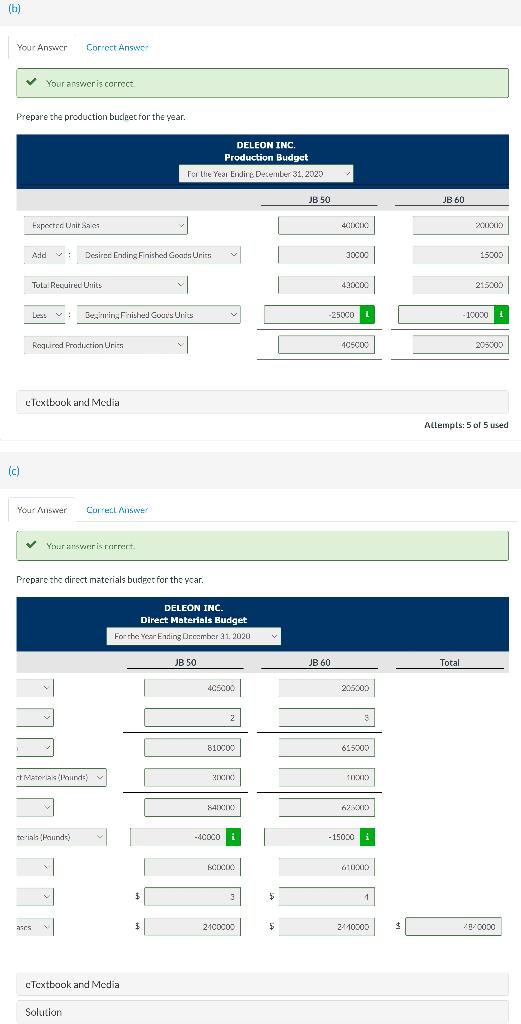 December 31, 2020. Accounting assistants furnish the data shown below. Product Product