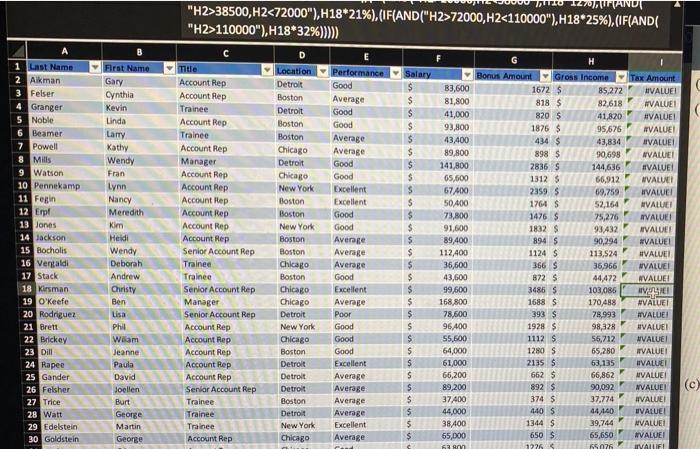 can someone answer this as soon as possible i need the formulas