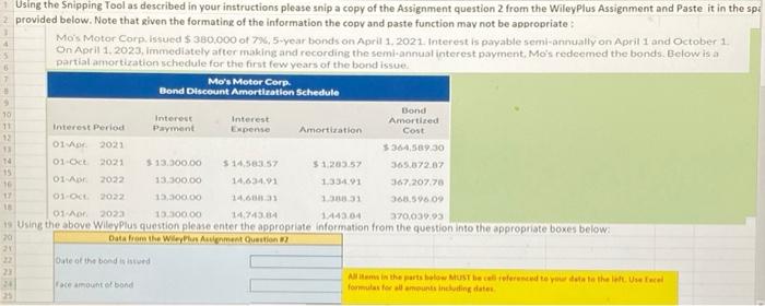  5 1 Using the Snipping Tool as described in your instructions