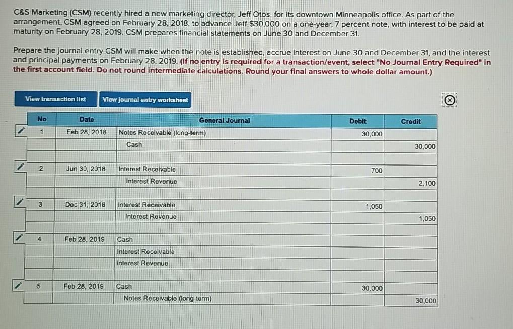 company switched to the aging of accounts receivable method. The company entered