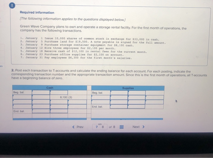  can someone please help with the question below? Required information The
